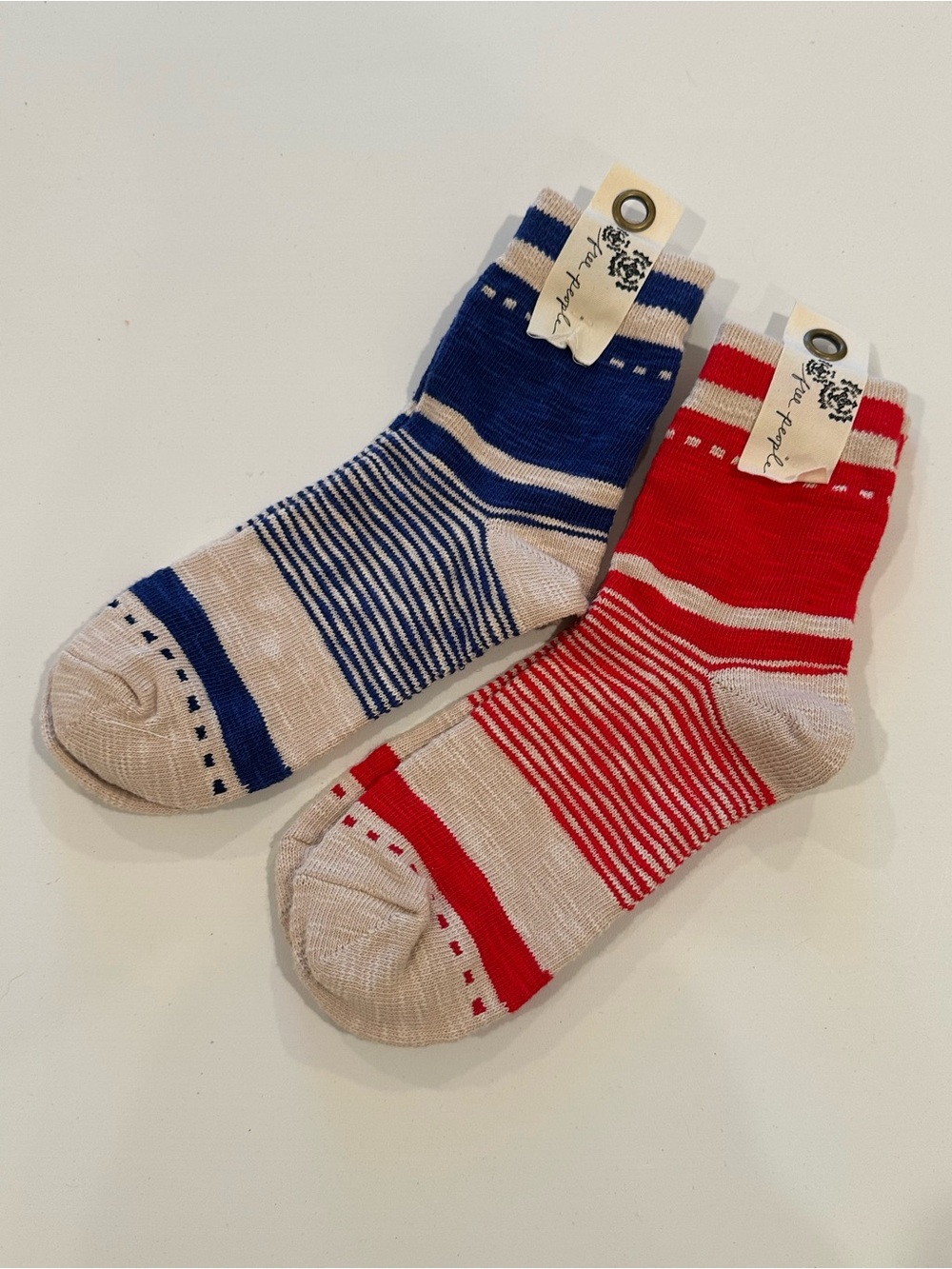 Free People Vintage Stripe Socks Bundle